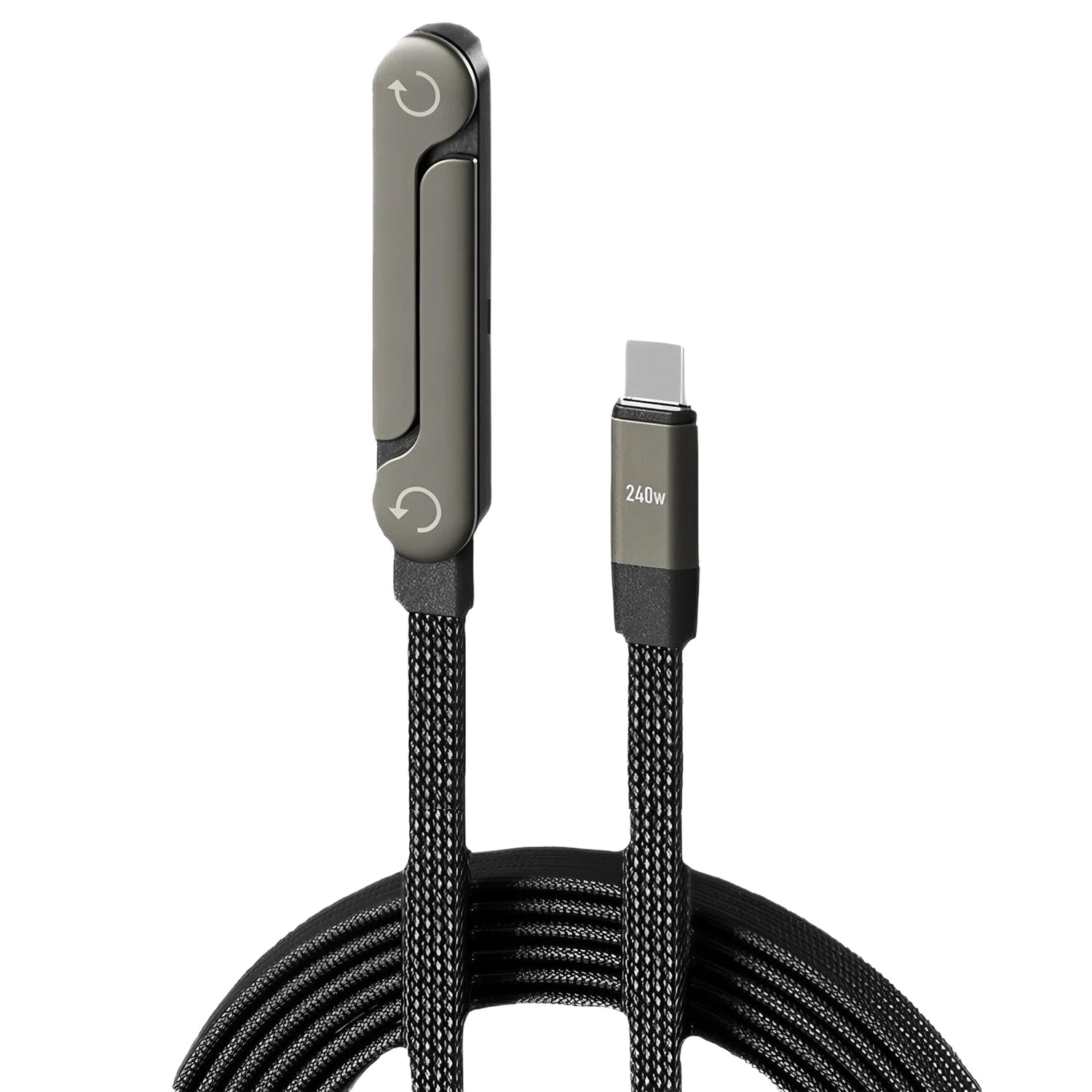 Kabel USB-C 240W 1,45m – Super Szybkie Ładowanie do Telefonu i Laptopa