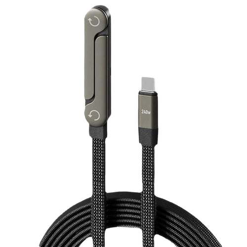 Kabel USB-C 240W 1,45m – Super Szybkie Ładowanie do Telefonu i Laptopa